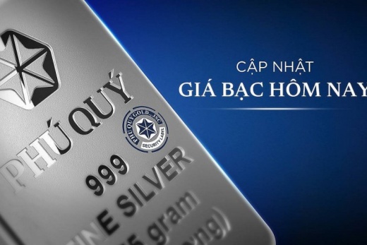 Giá bạc ngày 31/1 lao dốc mạnh, nhà đầu tư đối mặt phiên điều chỉnh sâu