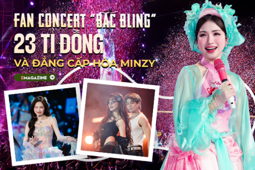 Fan concert 'Bắc Bling', 23 tỉ đồng và đẳng cấp Hòa Minzy