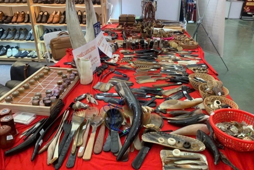 Tinh hoa chế tác sừng mỹ nghệ tỏa sáng tại hội chợ Mùa Xuân 2026