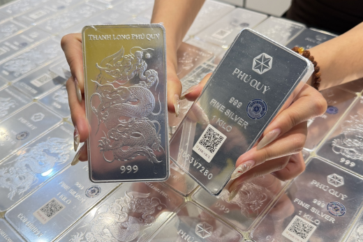 Giá bạc ngày 7/3: Thị trường phục hồi, bạc thỏi tiến sát mốc 90 triệu đồng/kg