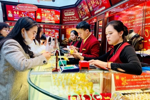 Giá vàng ngày 7/3 đảo chiều tăng trở lại theo thị trường thế giới