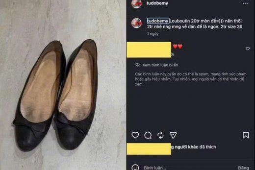 Đôi giày đồ hiệu cũ thanh lý 2 triệu đồng hé lộ “mỏ giá trị” của thị trường hàng xa xỉ thứ cấp