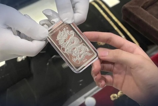 Giá bạc ngày 14/4 tăng gần 2 triệu đồng/kg