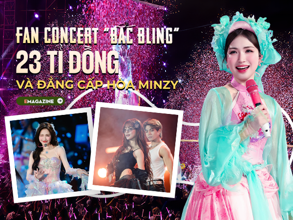 Fan concert 'Bắc Bling', 23 tỉ đồng và đẳng cấp Hòa Minzy